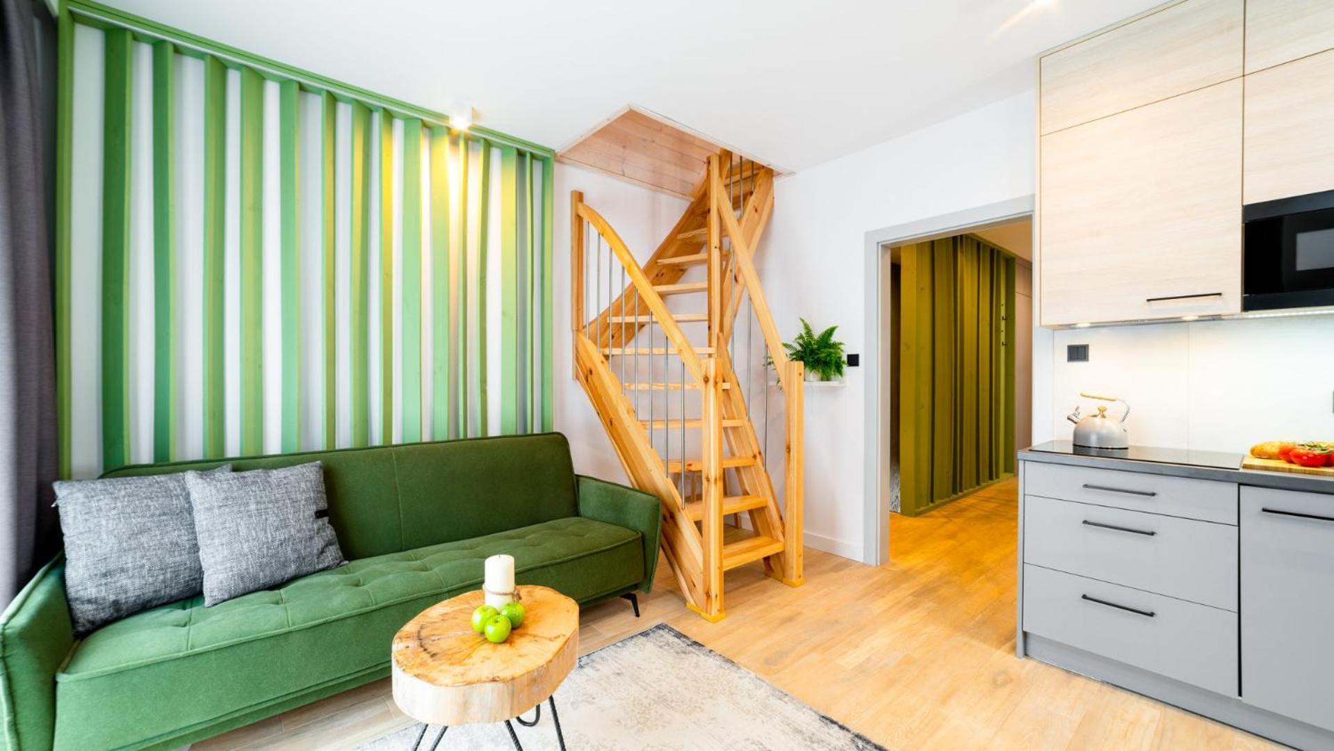 Dwupoziomowy Szyszka Apartment *